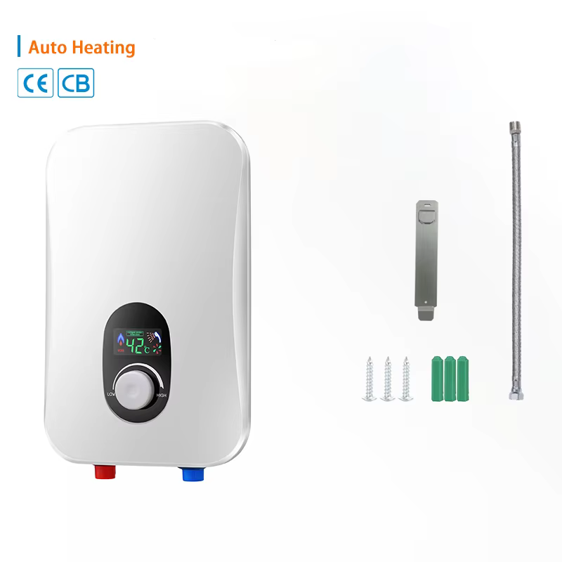 Wholesale Button-type with Knob Big Screen Design Instant Electric Shower Water Heater