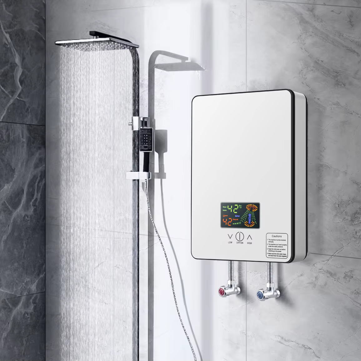 Electric Tankless Water Heater 5500W 220V