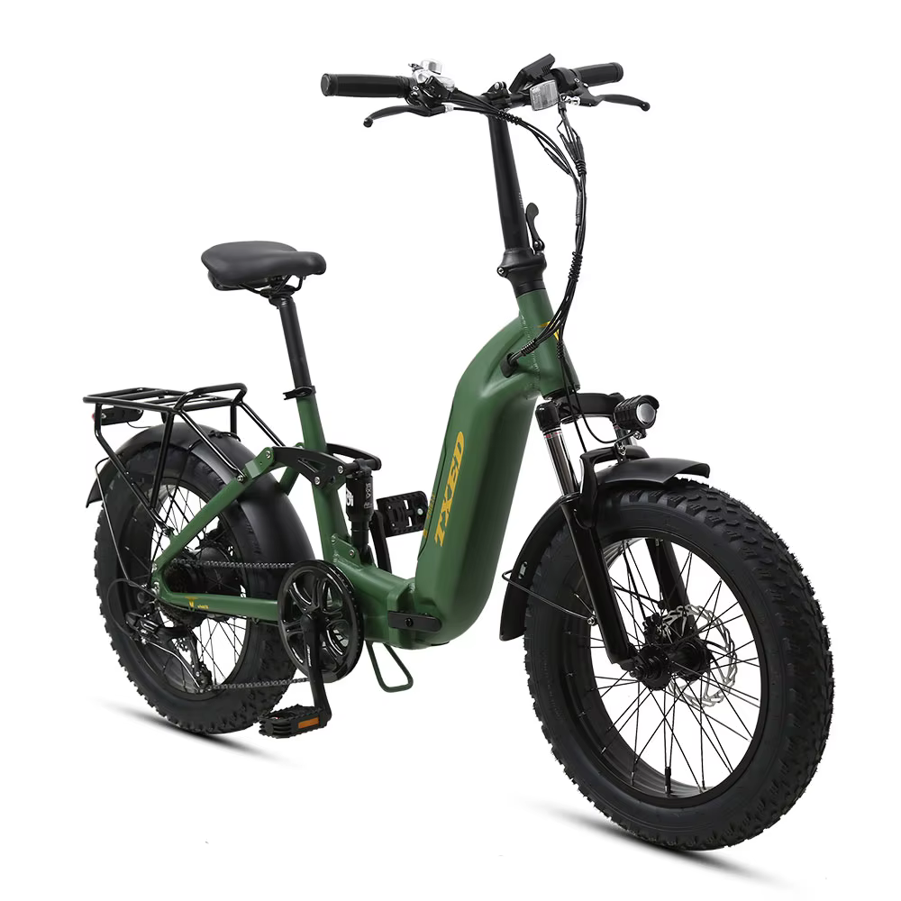 TXED 20 Inch Fat Tire Electric Folding Bike