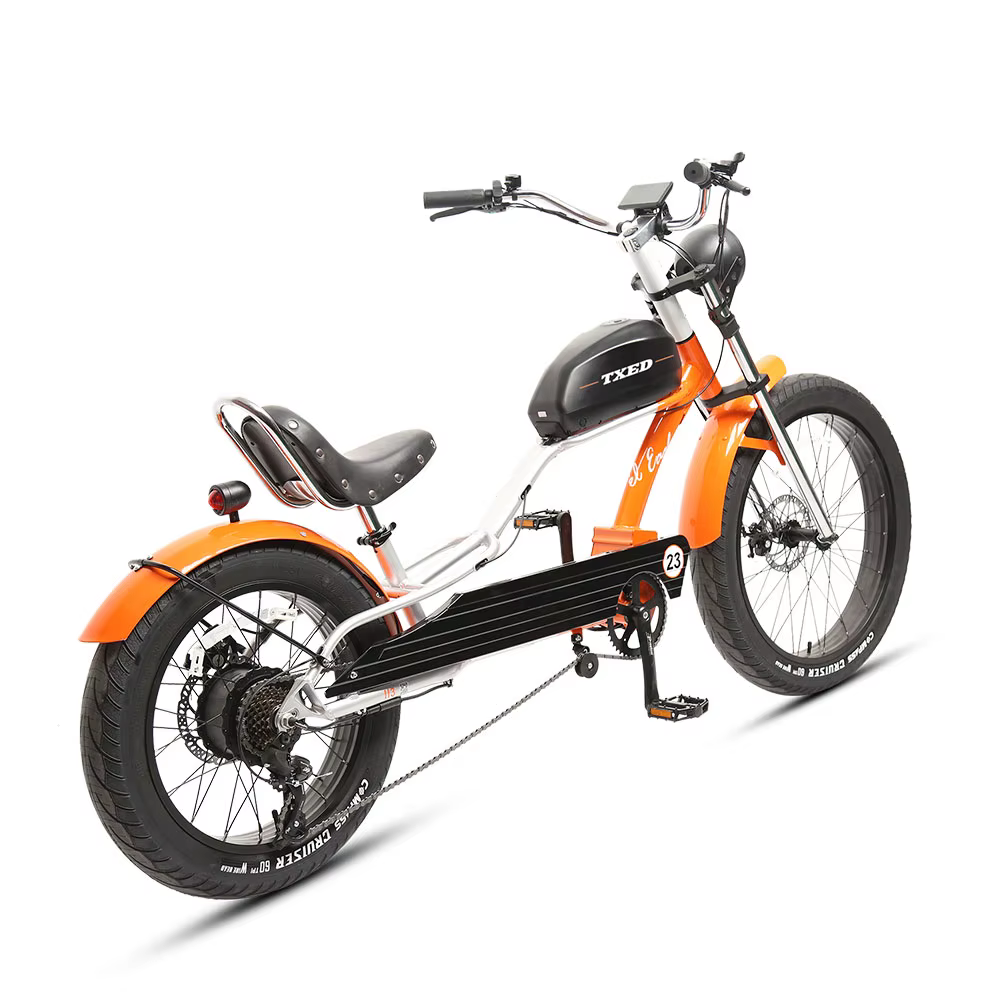 TXED 26 Inch Electric Fat Tire Motorcycle