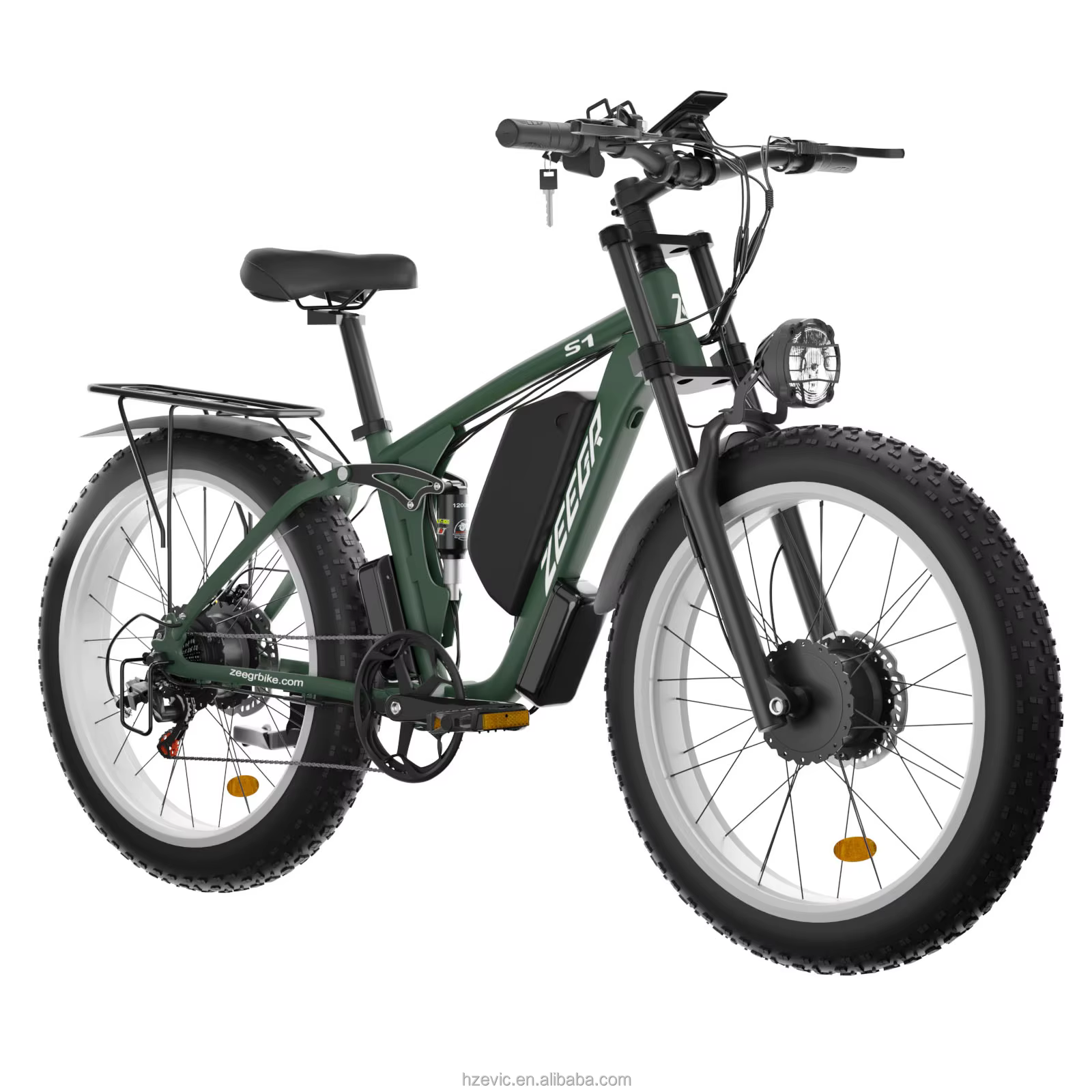 ZEEGR 1000W Electric Fat Tire Bike
