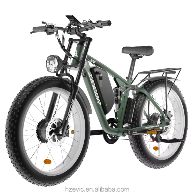 OEM 26 Inch 48V 1000W Dual Motor Electric Mountain Bike