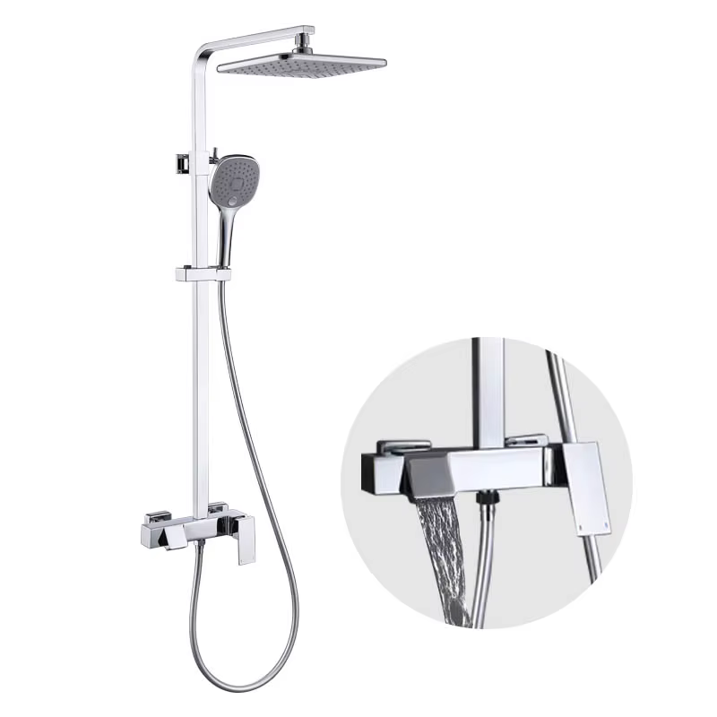 Exposed Shower Faucet Set