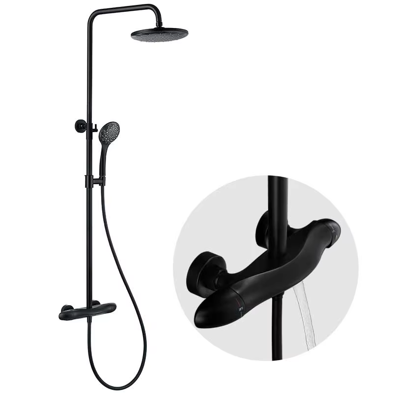 Brass Shower Set Exposed Shower Faucet