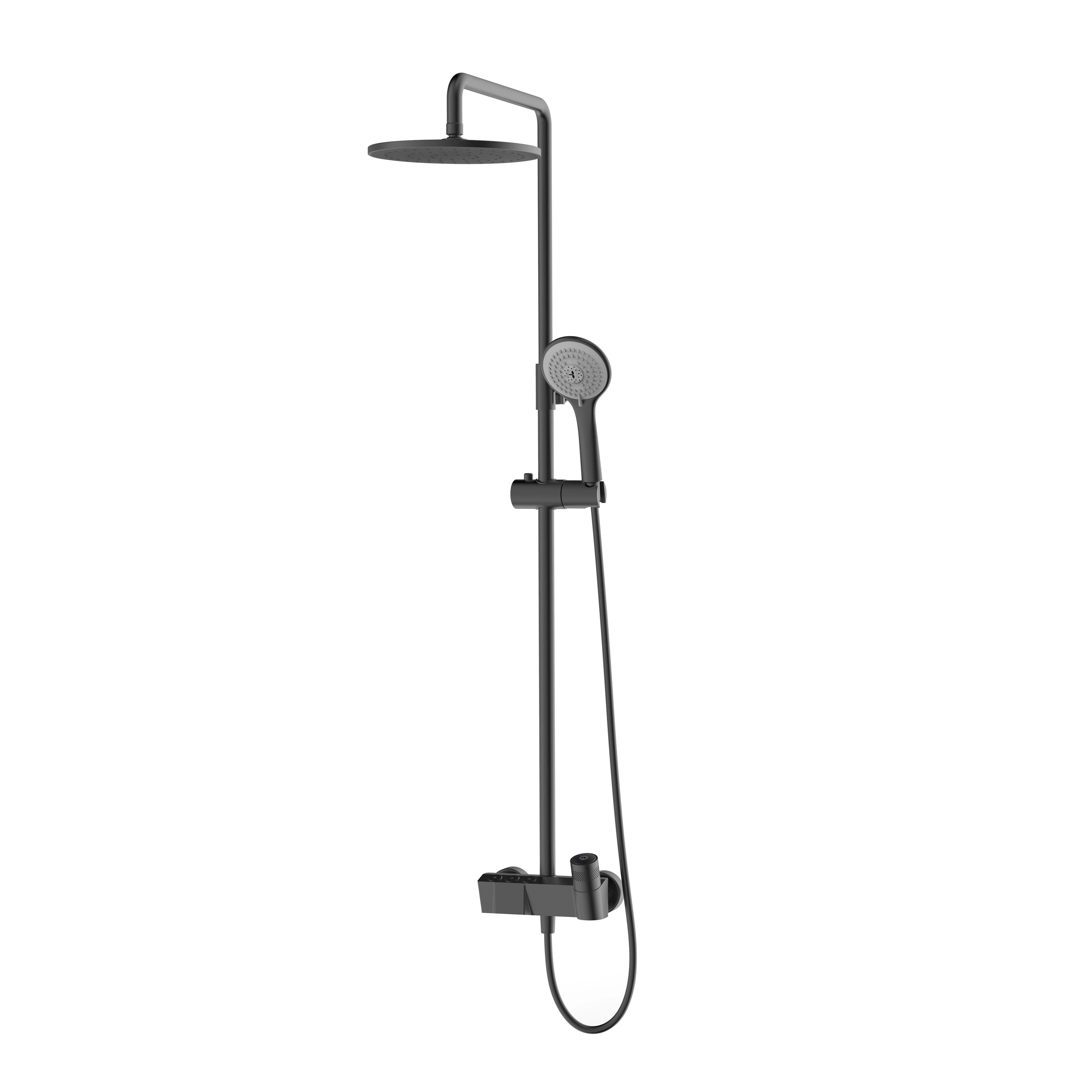 Brass Shower Set Hot Cold Water Shower Mixer
