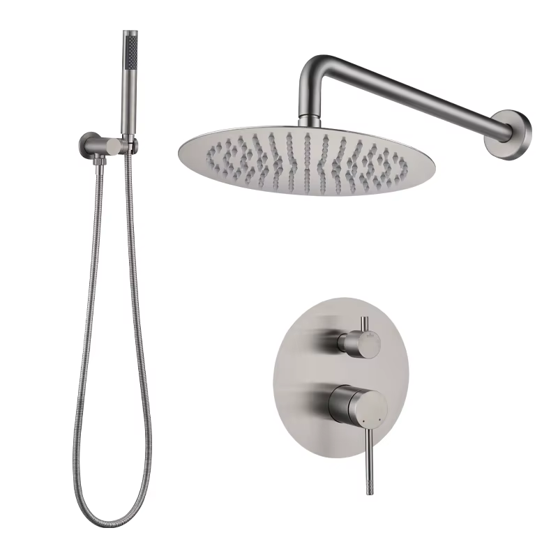 High Quality Modern Wall Mounted Bathroom Rain Shower Set