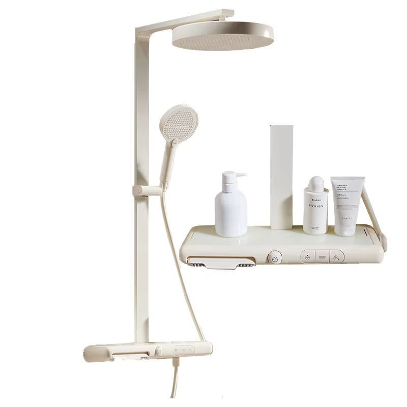 Multifunction Hot Cold Wall Mounted Bathroom Shower System