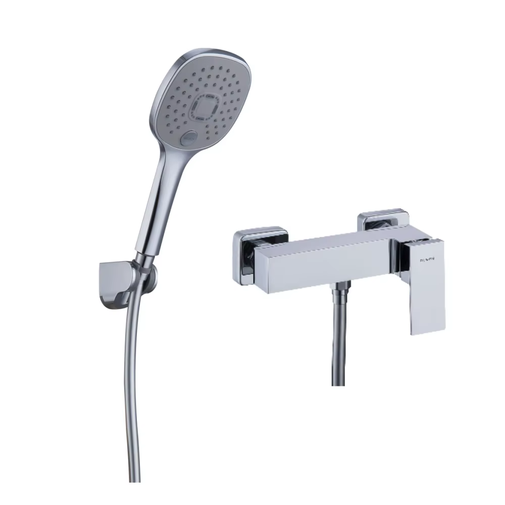 New Design Square Shape Single Handle Shower System