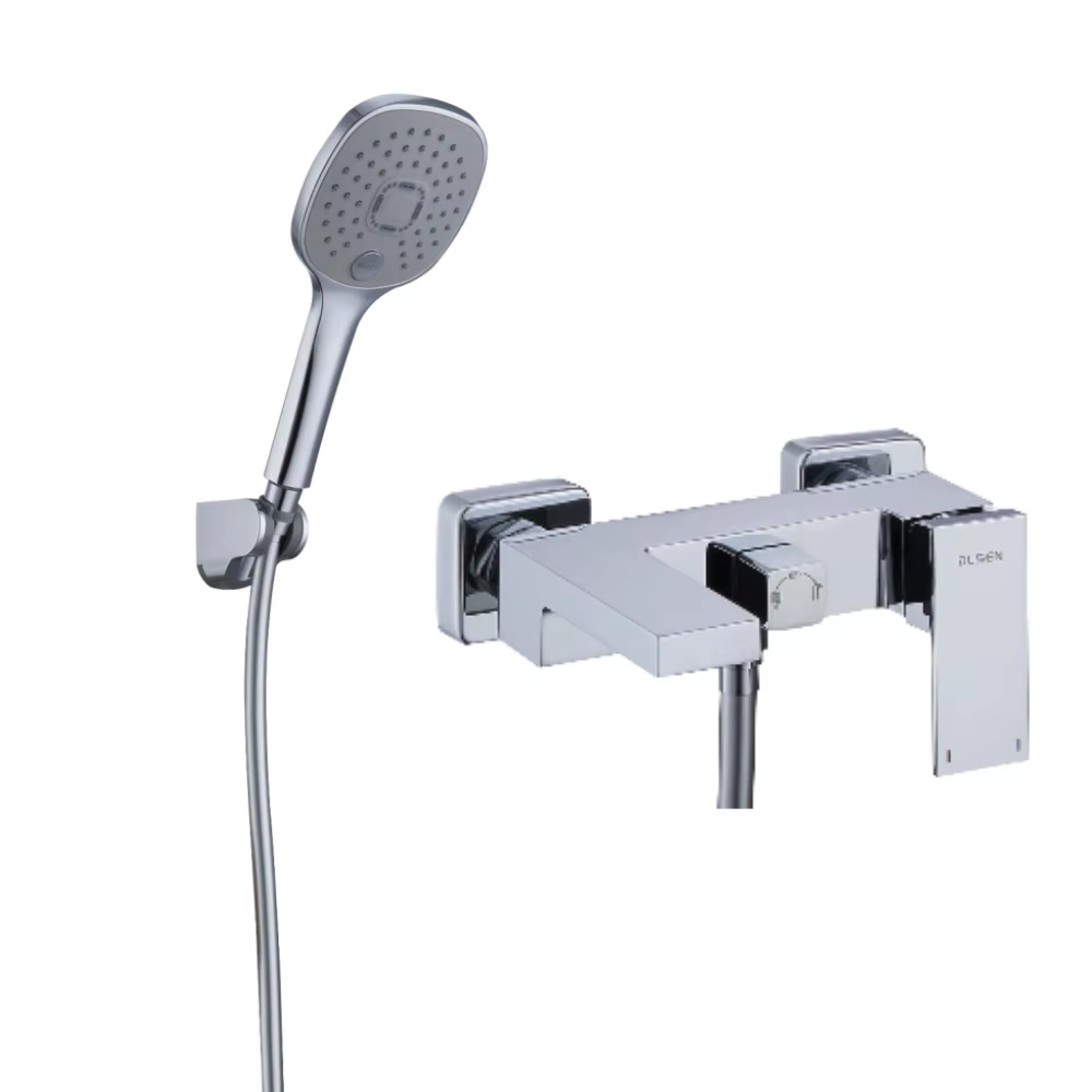 2 Ways Concealed Design Round Shape Shower Hand Mixer