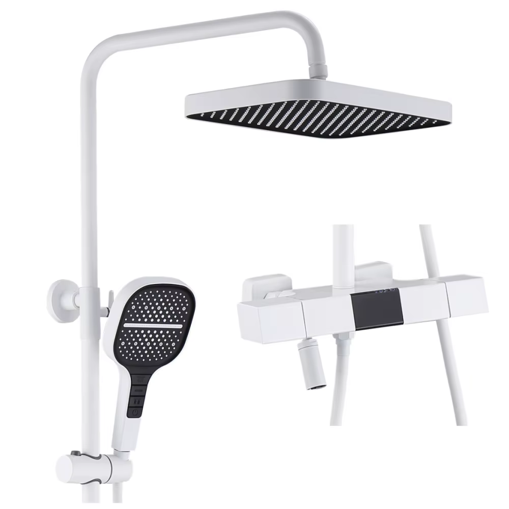Color Shower Mixer Shower Head 3 Way Shower Faucet