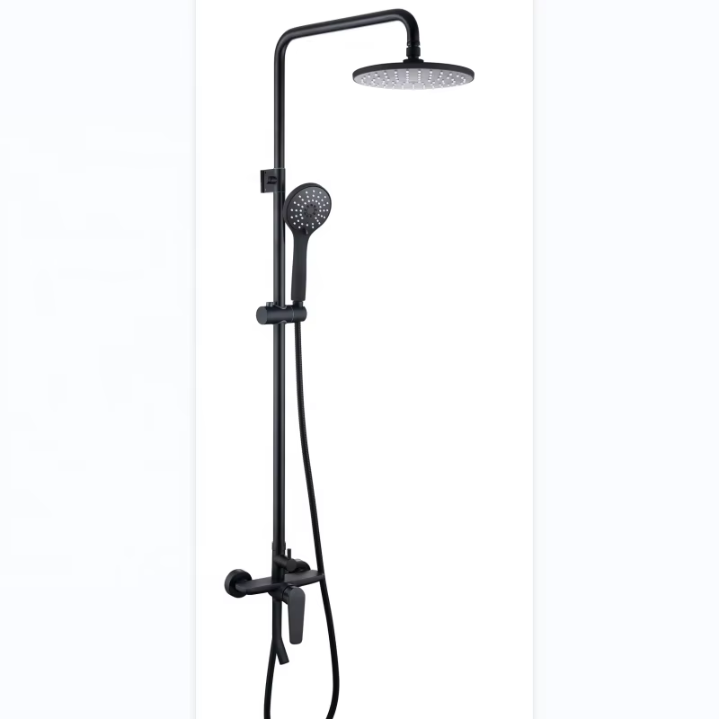 Classic Three Ways Shower Systems Matte Black