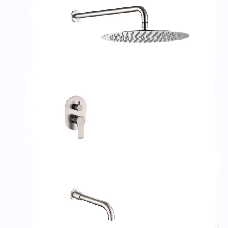 Kaiping Modern Brushed Stainless Steel Shower Faucet