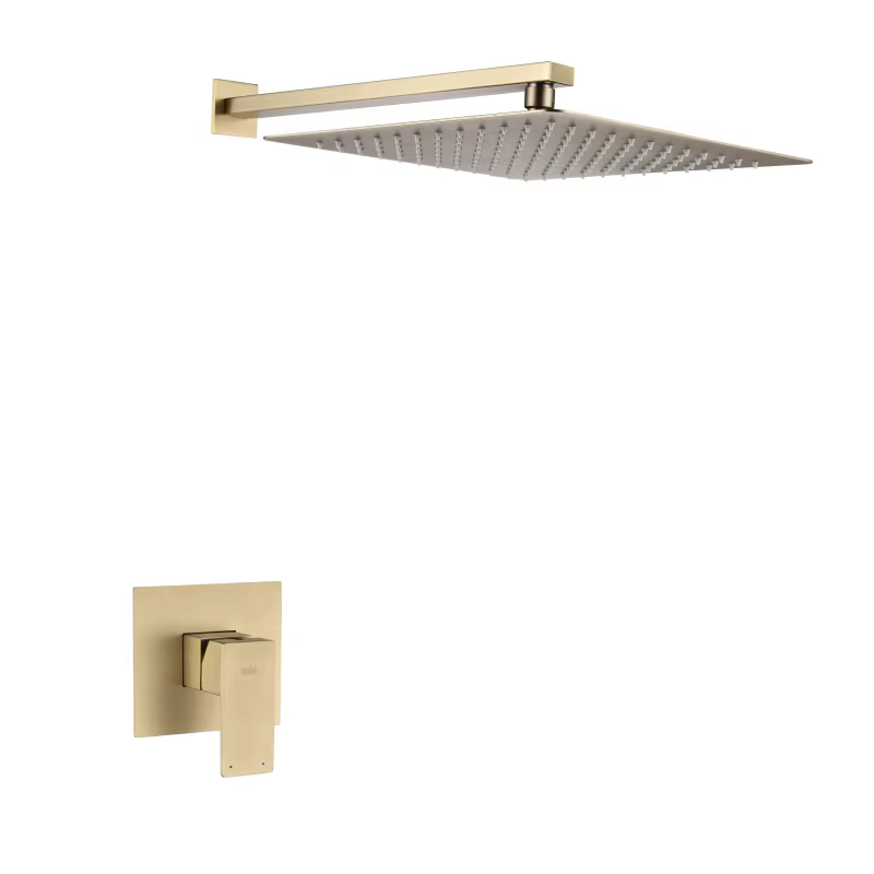 Bathroom Rain Mixer Shower Wall Mounted