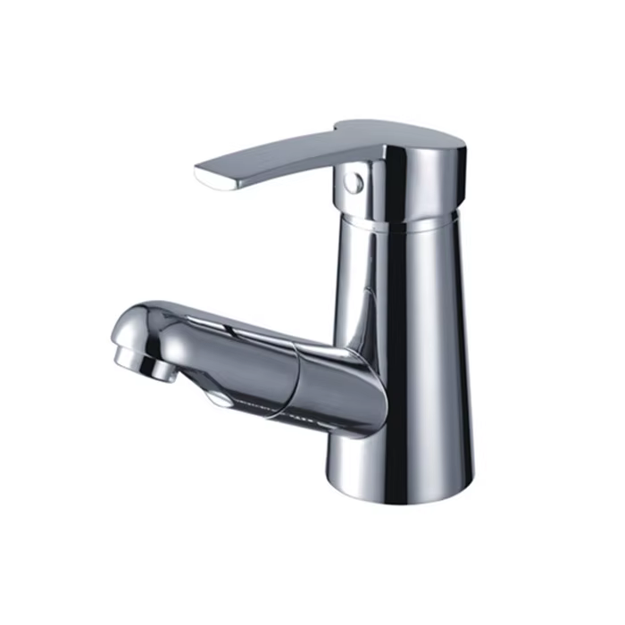 Competitive Price Cheap Bathroom Faucets Low Arc Single Level Basin Mixer Tap