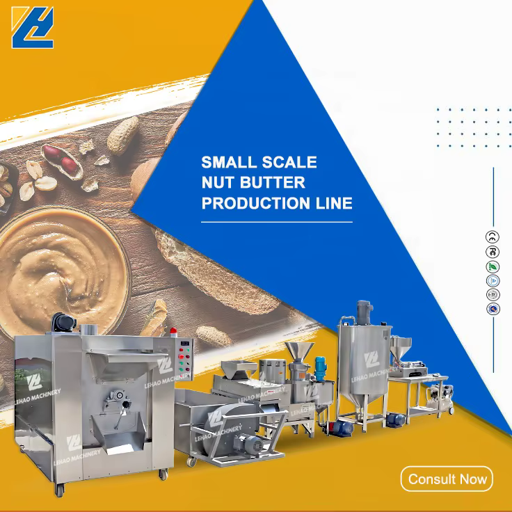 Groundnut Paste Processing Plant Nut Grinding