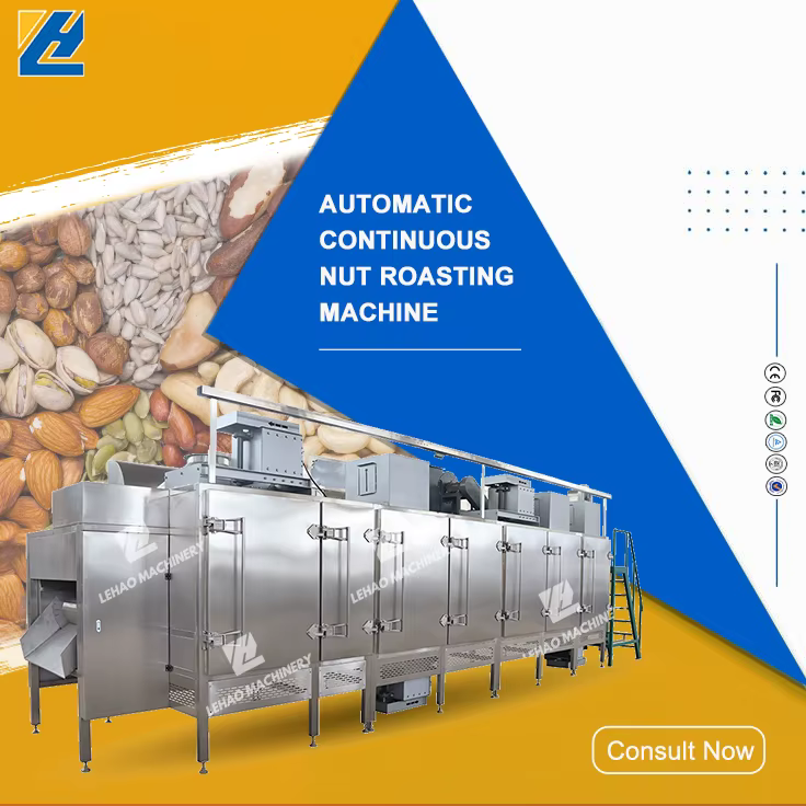 Multifunction Gas Type Peanut Almond Hazelnut