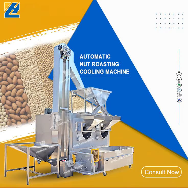 Automatic Drum Rotary Drying Sesame Sunflower