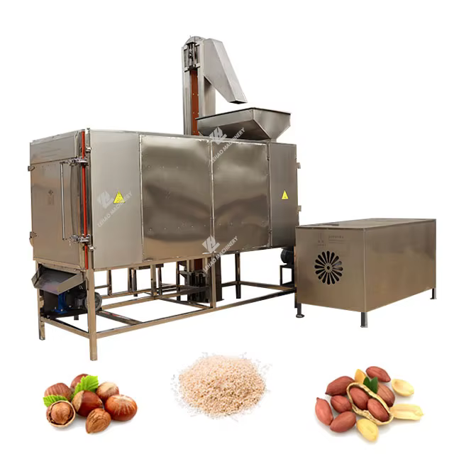 Fully Automatic Electric Gas Nut Roasting