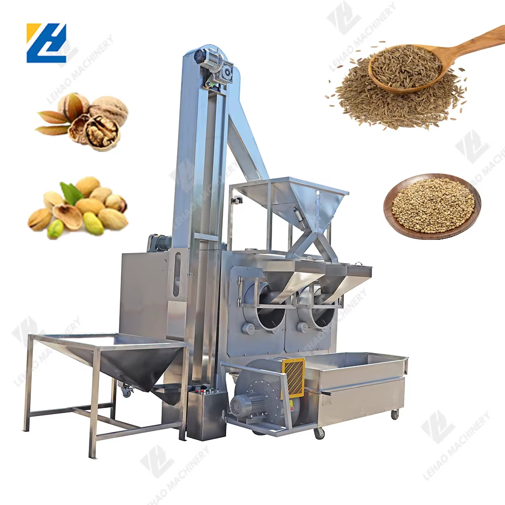 Electricity Peanut Sunflower Seeds Roasting Machine