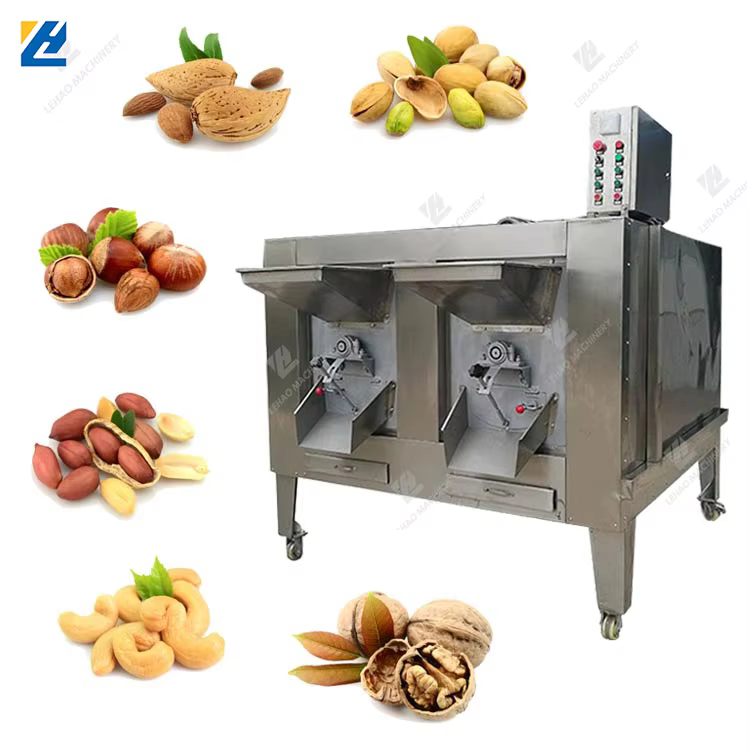 100kg 300kg 500kg Nut Roasting Machine