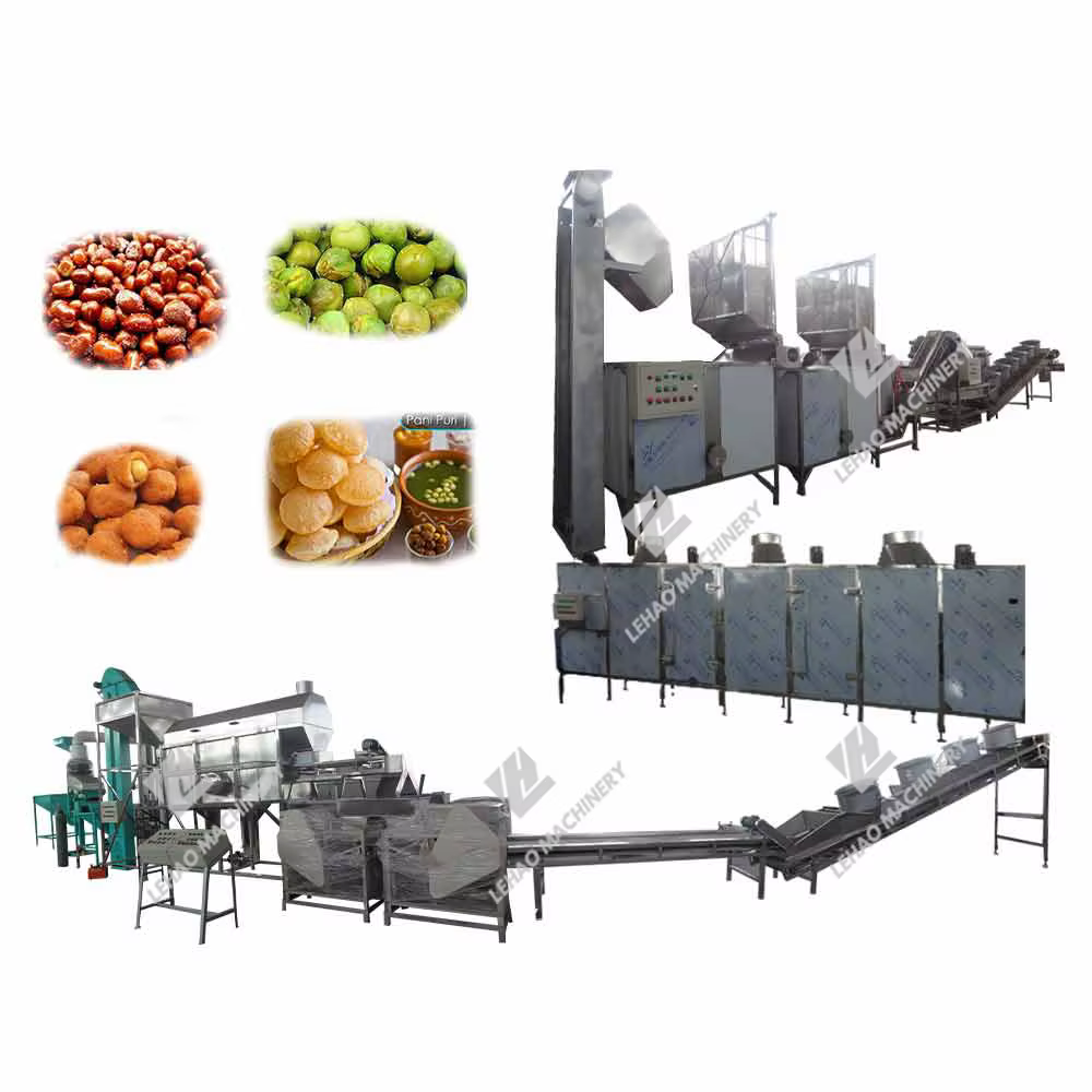 Electric Heating Nut Deep Fryer Production