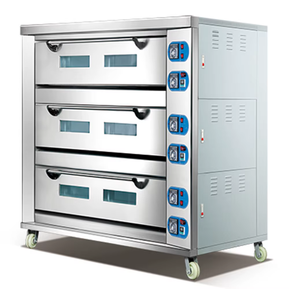 3 Deck 9 Tray Commercial Gas