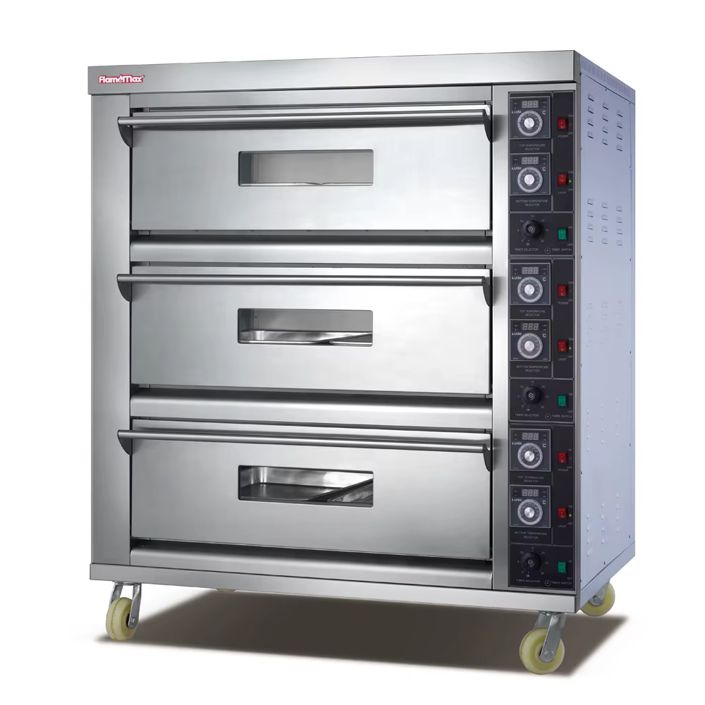 3 Deck 6 Tray Bakery Equipment
