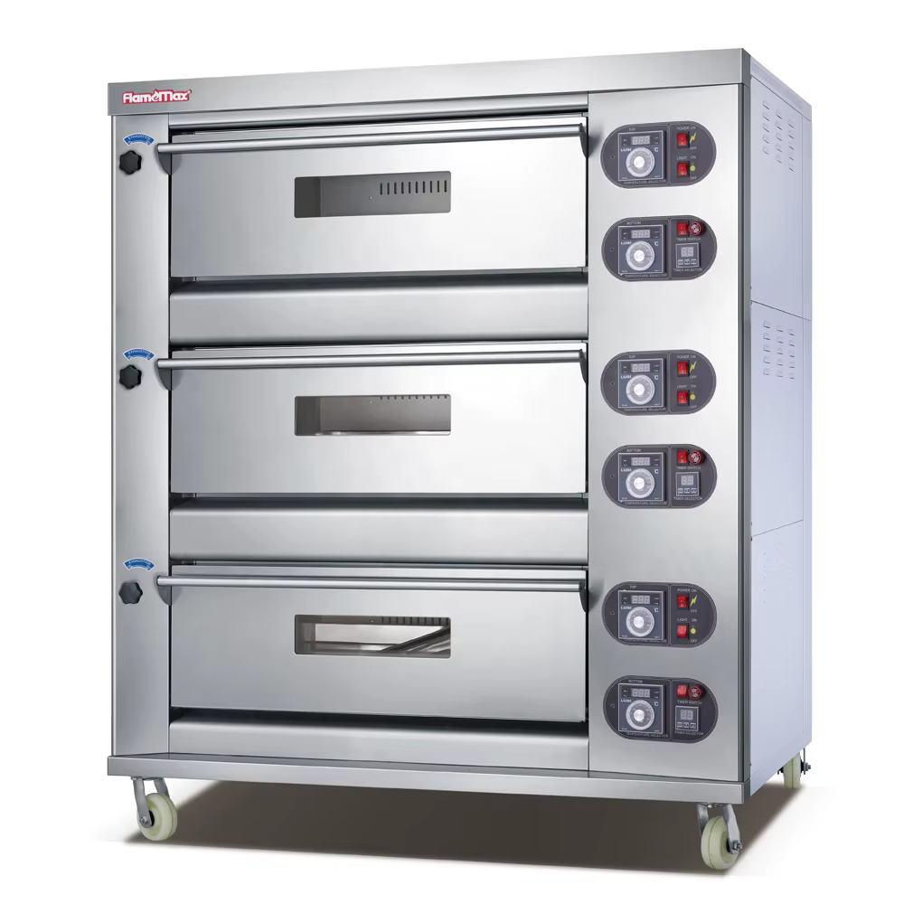 3 Deck 9 Tray Gas Pizza