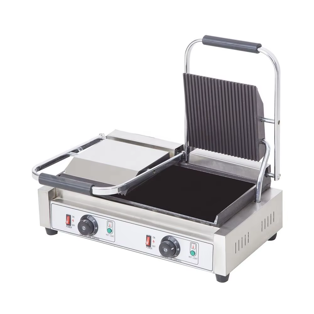 Commercial Griddle Sandwich Contact Grill Kitchen