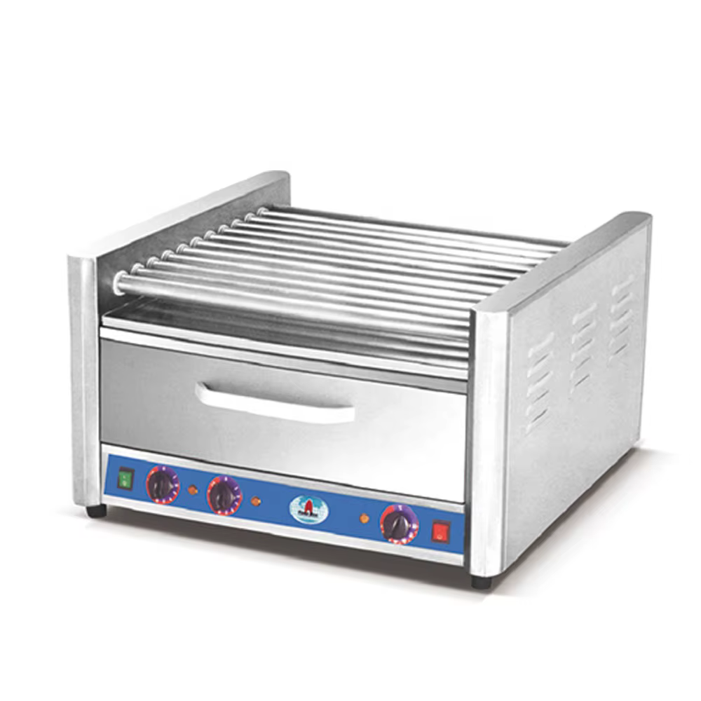 Electric Stainless Steel 9 Roller Hot