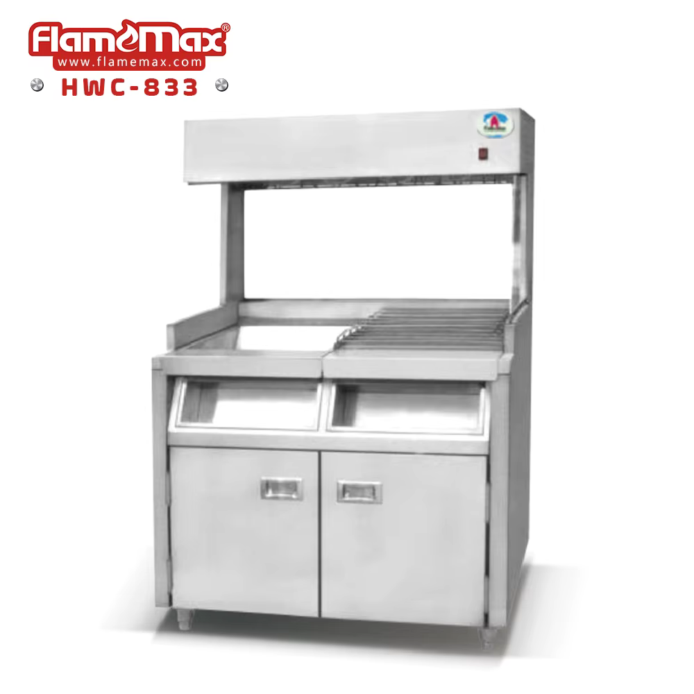 Pedestal Stainless Steel Electric Hot Food