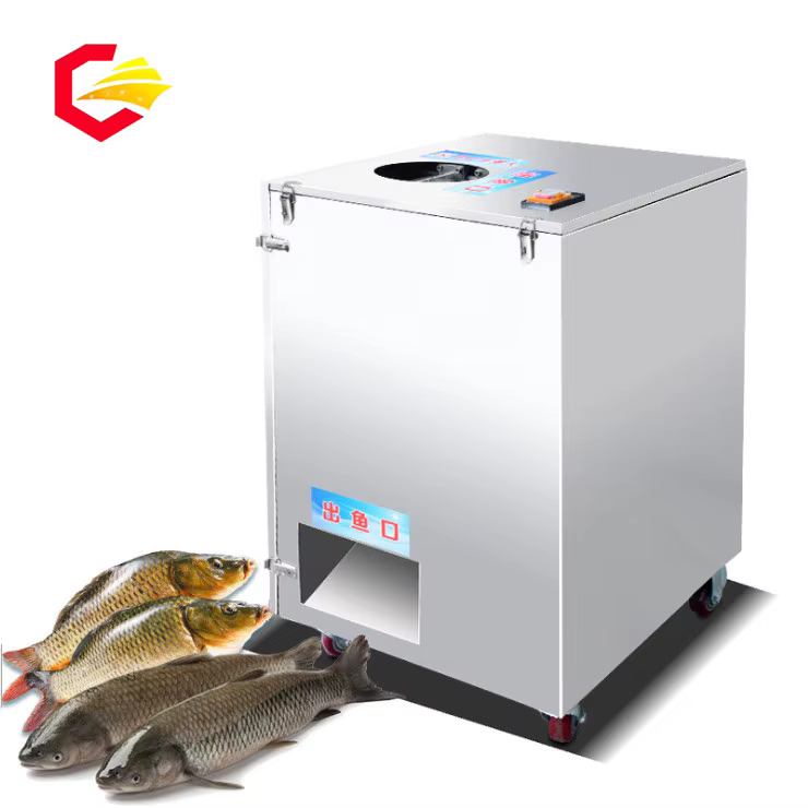 Killing Fish And Scaling Machine Fish