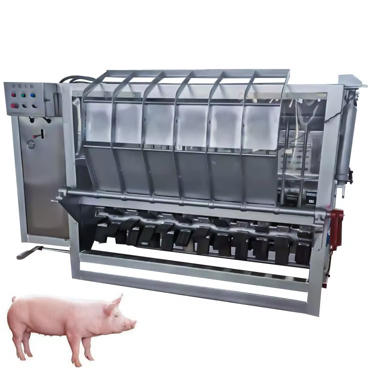 Livestock Pig Slaughter Line Dehair Machine