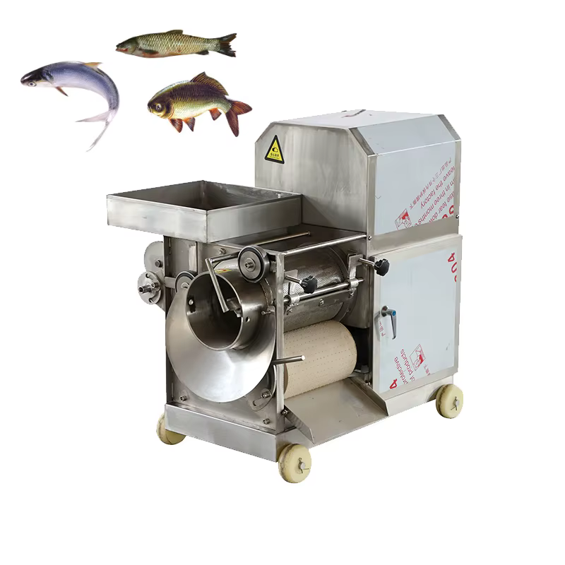 fish skin removing machine fish meat bone separator machine