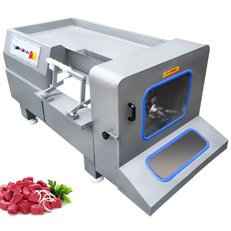Frozen meat dicing machine beef cube cutting machine