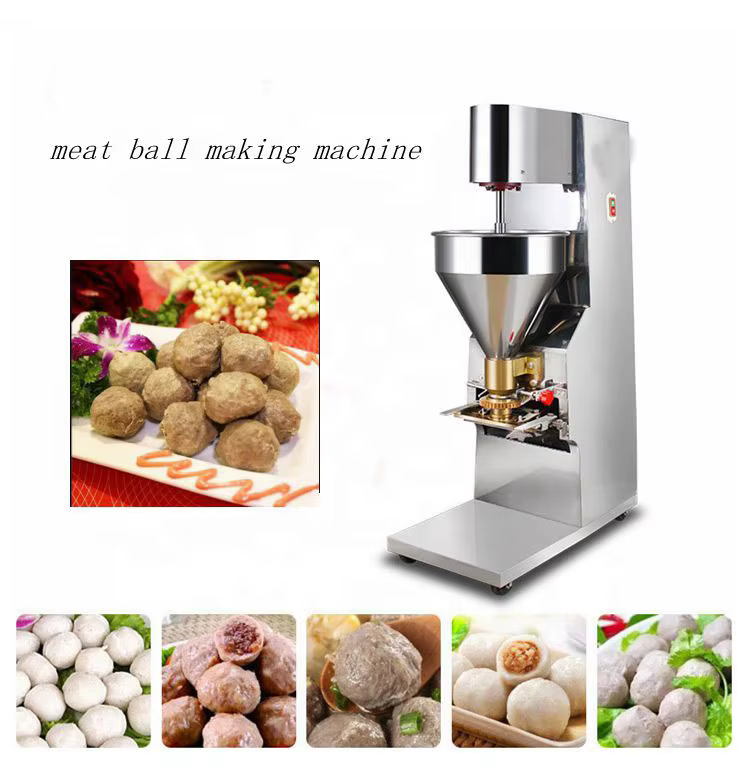 Multispecification Tabletop Automatic Meatball Making Machine