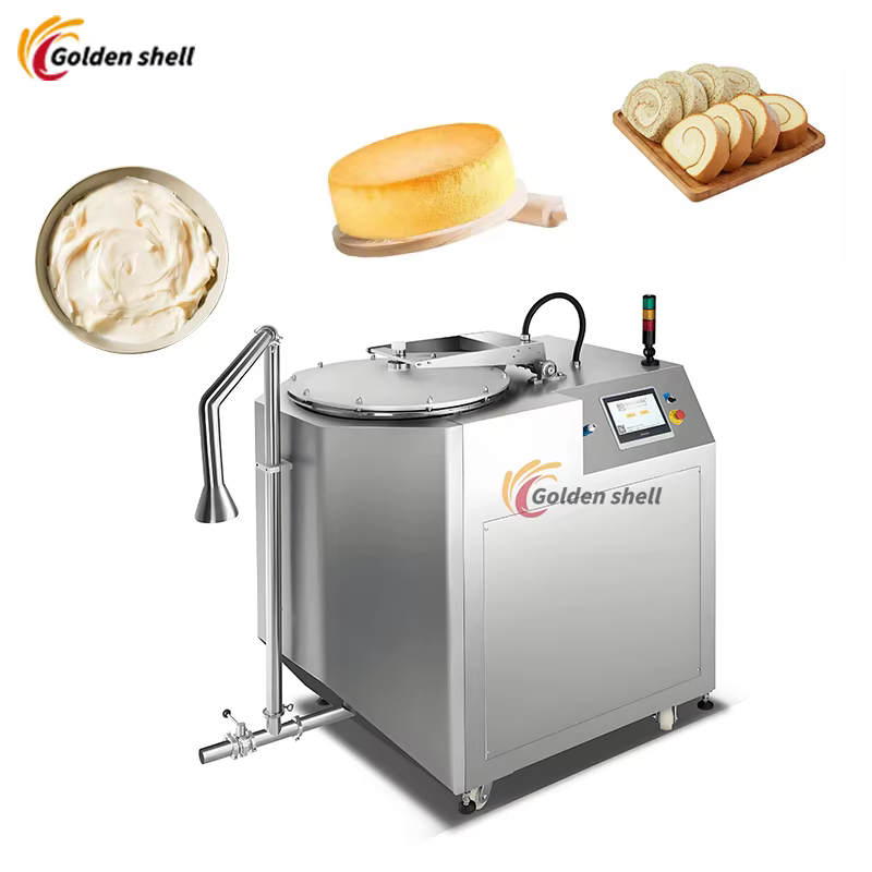 Automatic Cake Milk Aerating Mixer Filling