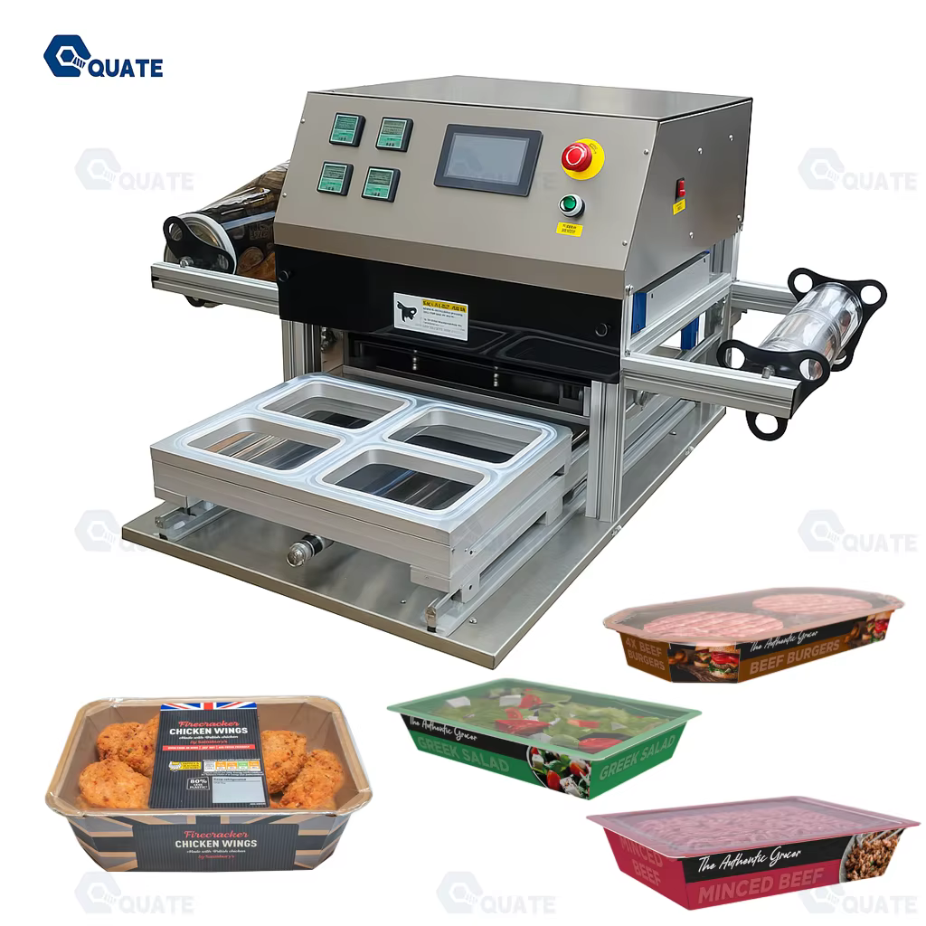 Food Tray Packing Sealing Machine Heat