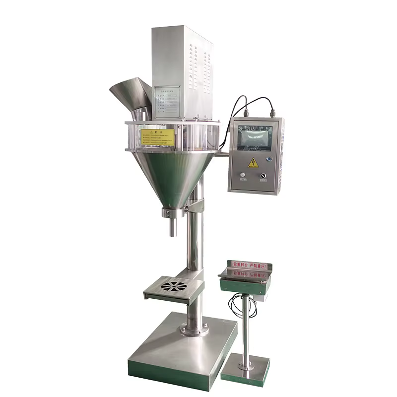 Semi Automatic Powder Filling Machine With