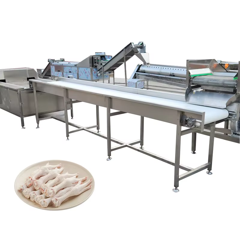 Chicken Feet Peeling Machine Factory Produce