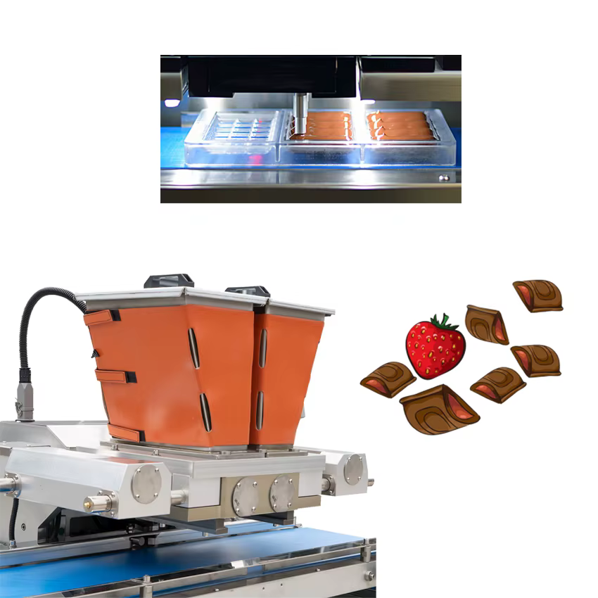 Industrial Chocolate Depositing Machine For Molding