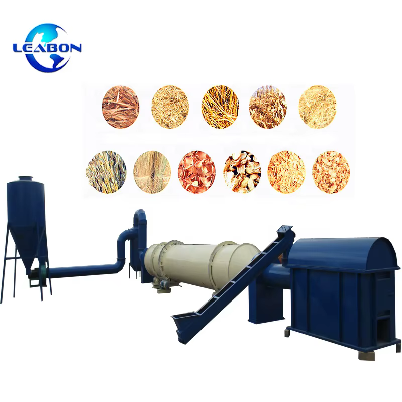 High Efficiency Wooden Sawdust Dryer Rotary