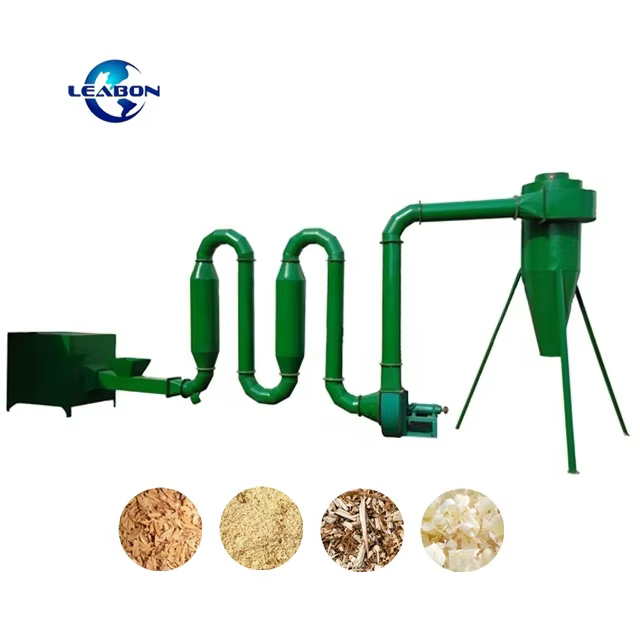High Capacity Wood Chips Sawdust Rotary