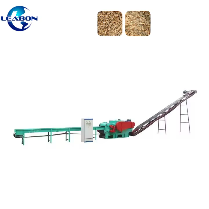 Professional PTO Branch Drum Chipper Log