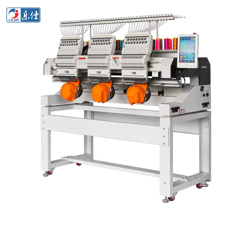 Lejia 3 Head Cap Embroidery Machines