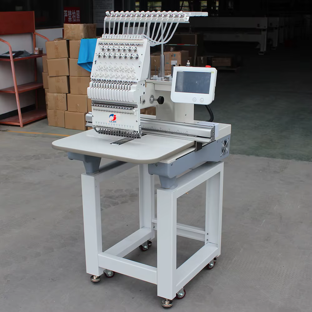 Single Head Industrial Embroidery Sewing Machine