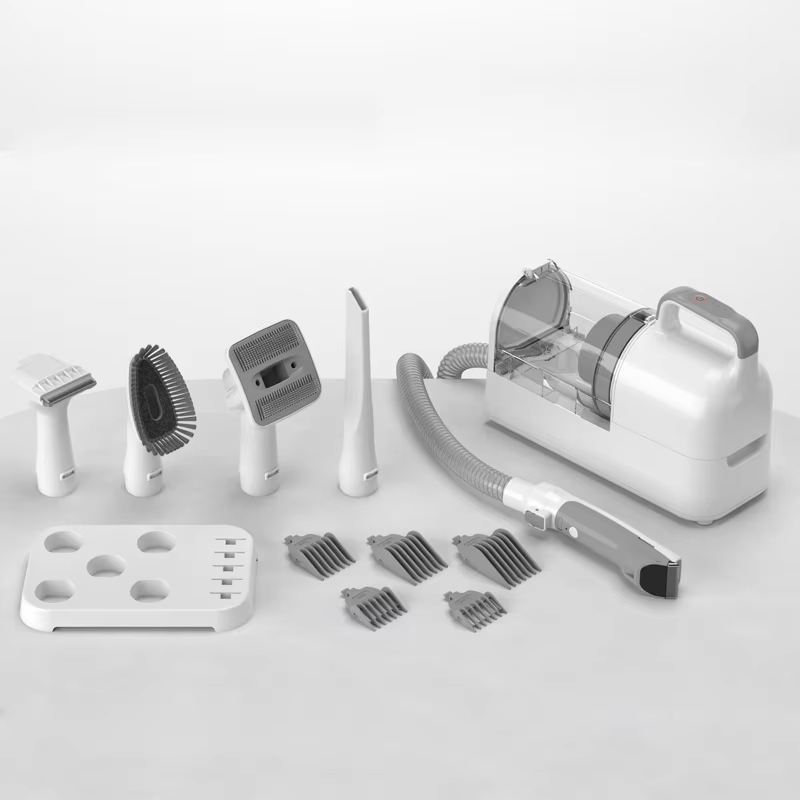 Battery Chargeable Pet Grooming Vacuum Kits