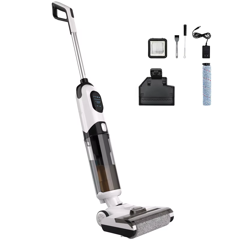 Digital Display Wireless Rechargeable Vaccum Cleaner