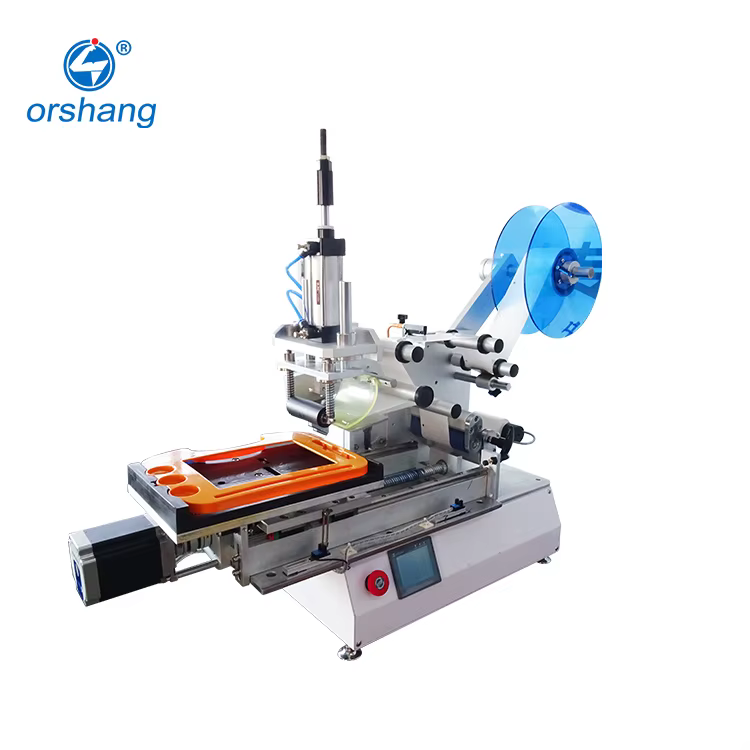 Orshang Semi Automatic Flat Labeling Machine