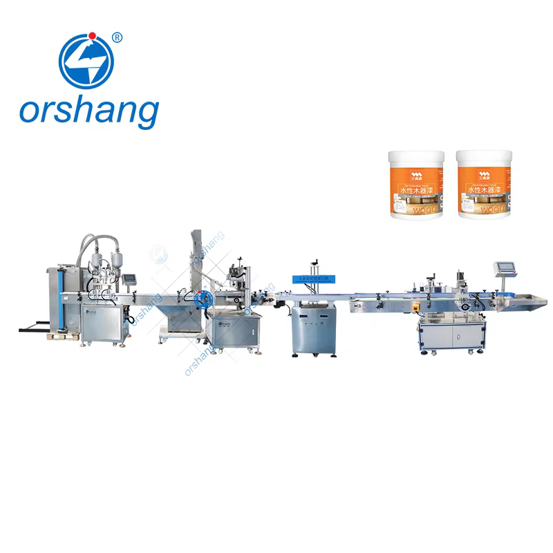 Orshang Intelligent Automatic Filling Capping Sealing